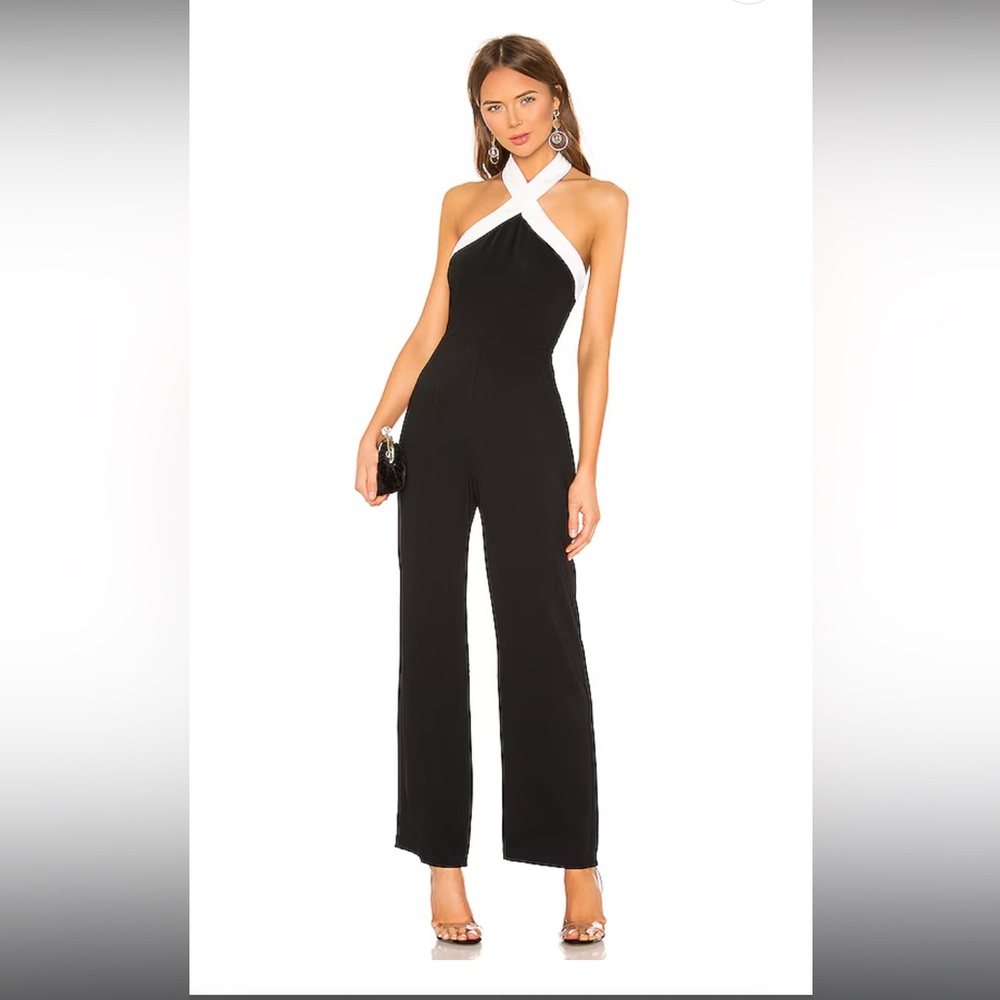 Laurien Cross Front Jumpsuit in Black
superdown